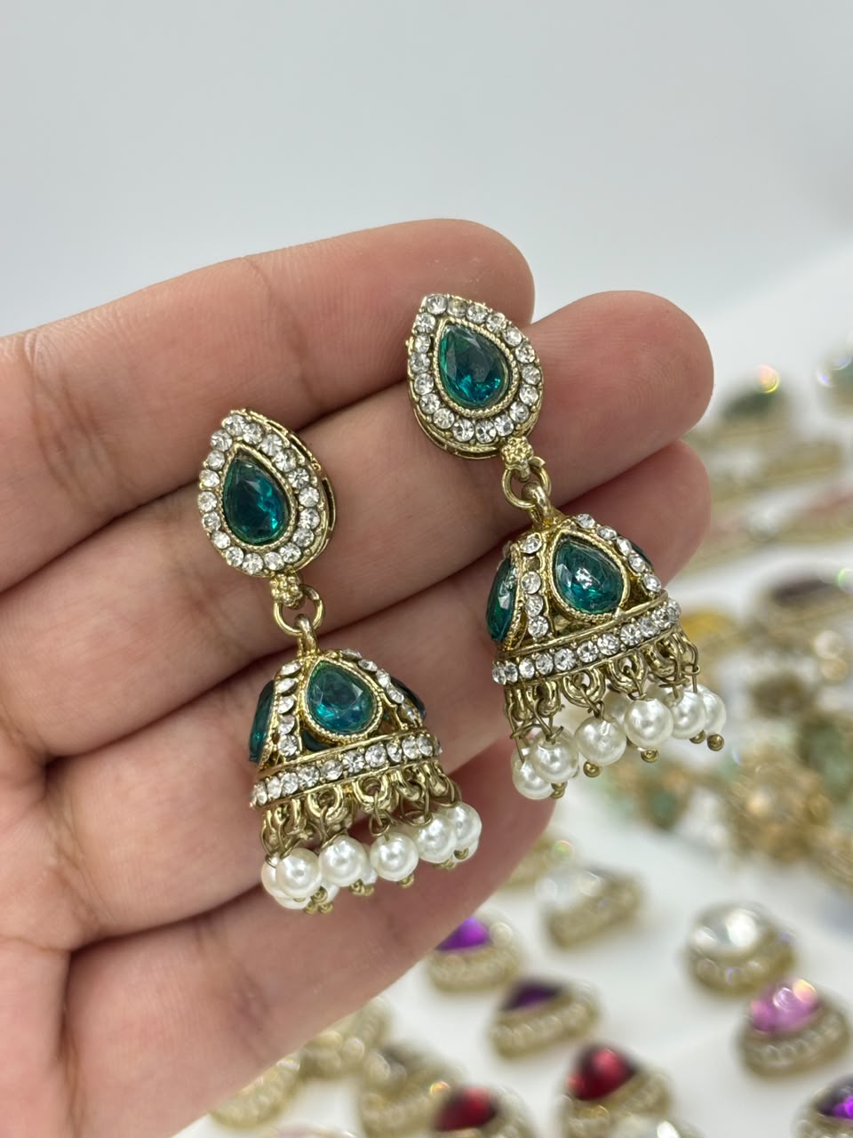 Meher Mini Jhumkis