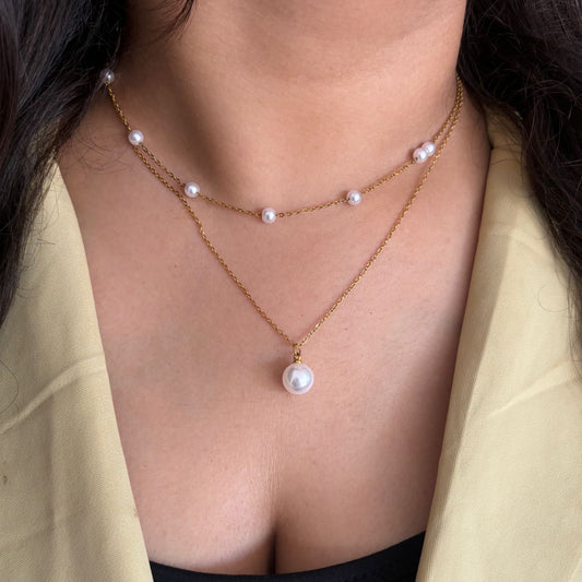 Pearl Affair Layered Necklace