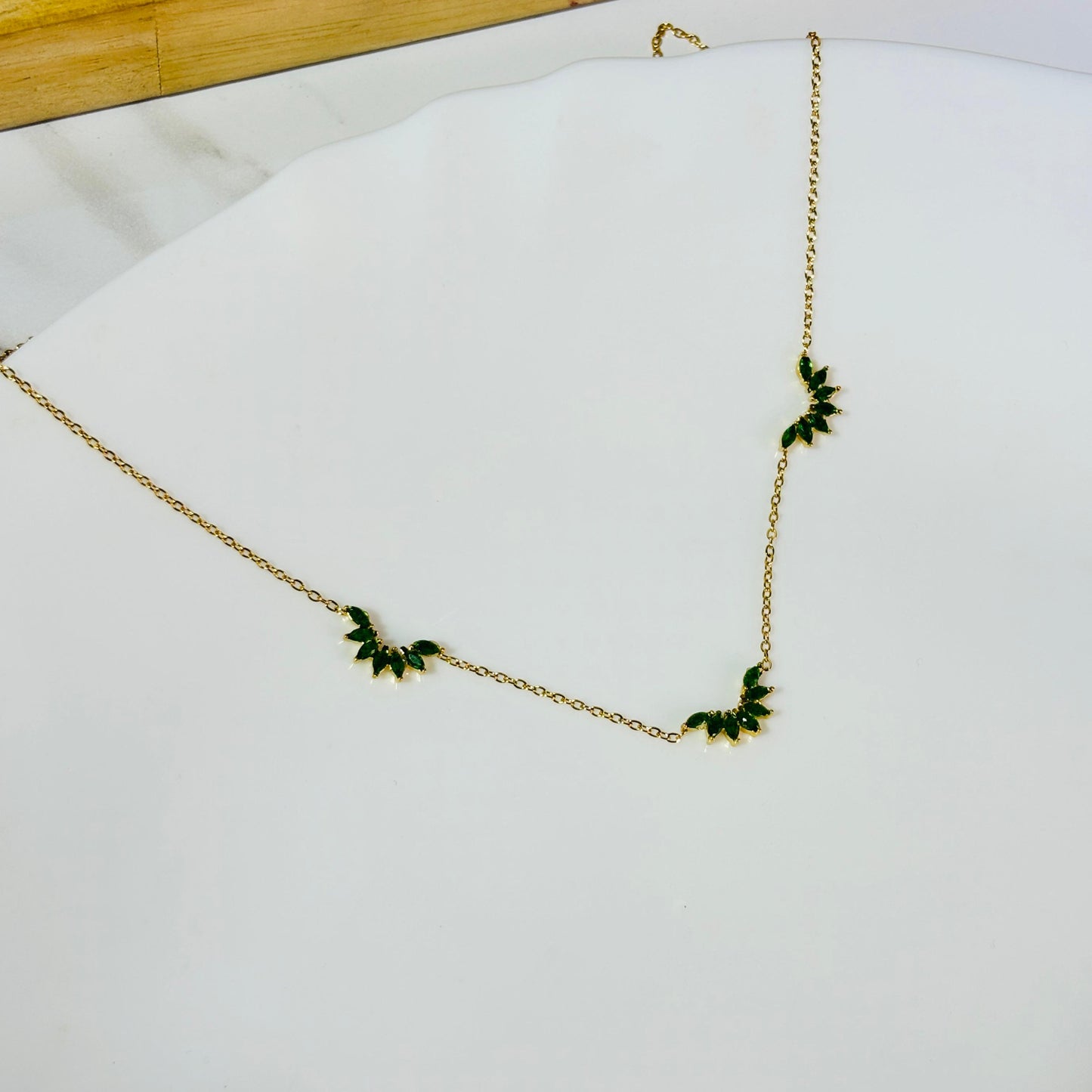 Emerald Wynk Necklace