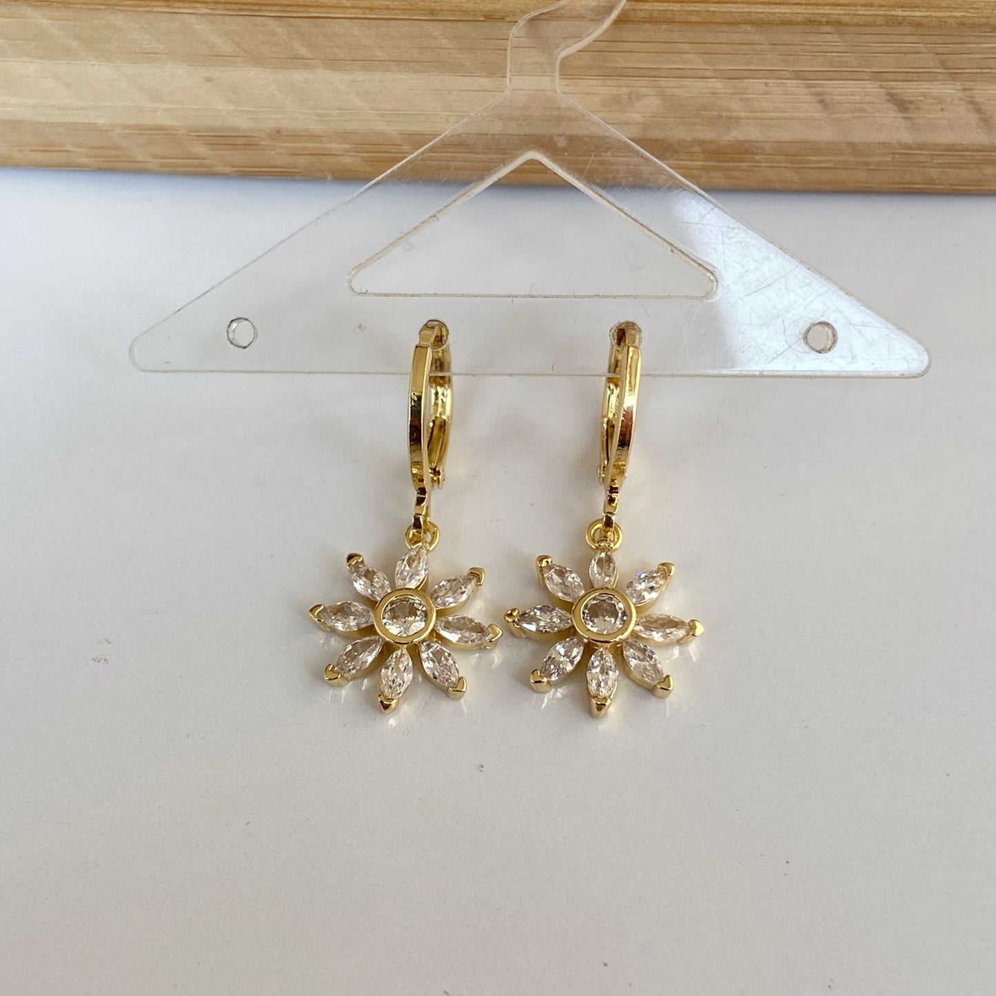 Flower Huggies Earrings